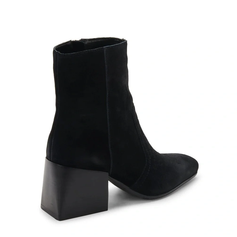 BLONDO Salome Waterproof Bootie in Black Suede Size US 11 NWT